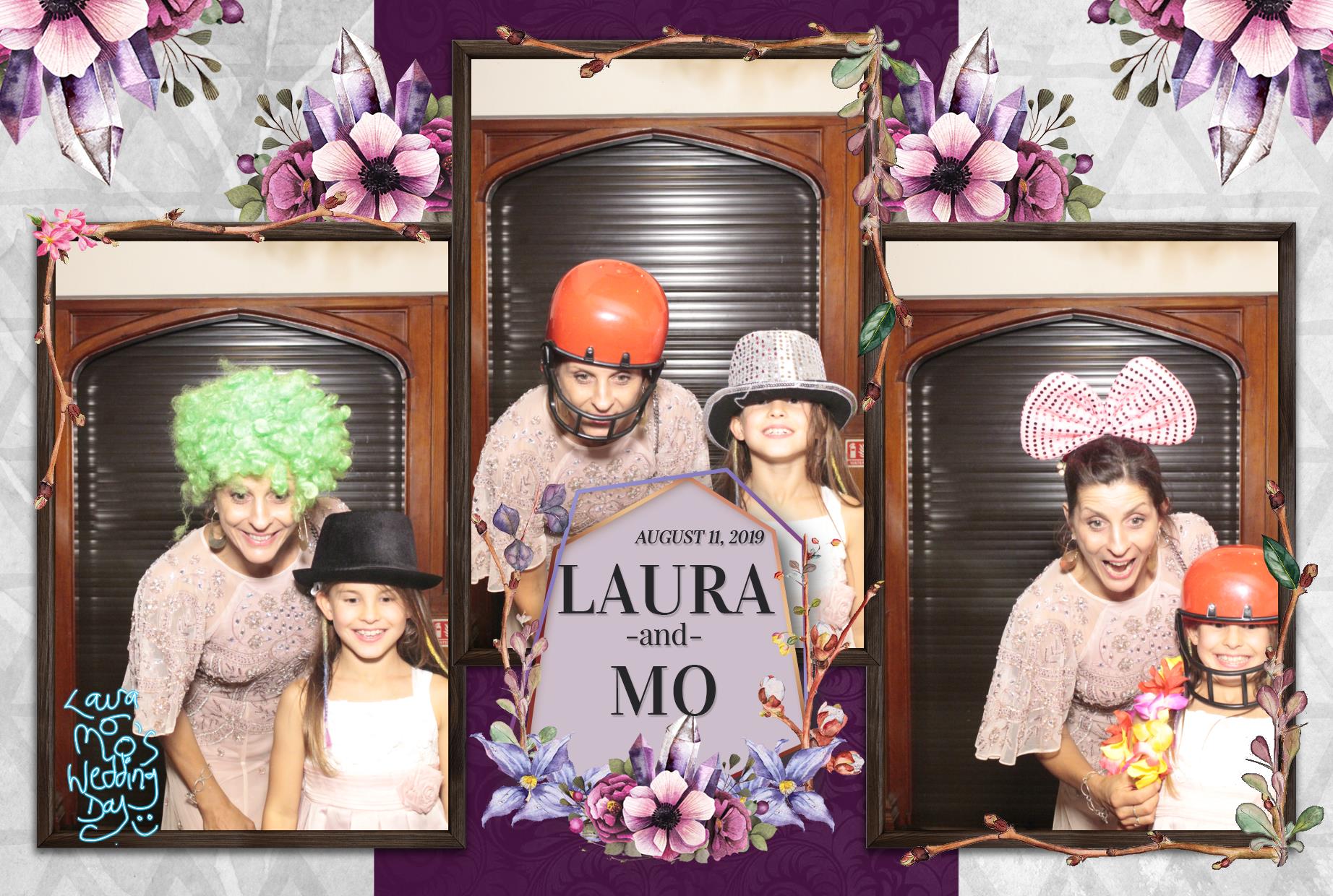 Laura and Mo's Wedding | View more photos from the event at gallery.myphotoboothexperience.co.uk/u/MyPhotoBoothExperienceLtd/Laura-and-Mos-Wedding